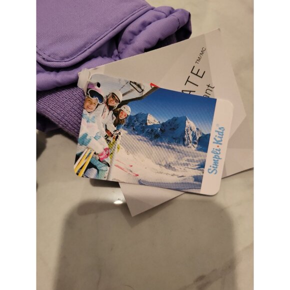 Bulk Lot Wholesale 12 Pairs Girl's Kid's Winter Snow Waterproof Mittens - Picture 4 of 10